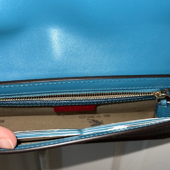 Blue ETRO purse cross body purse. - Picture 4 of 4